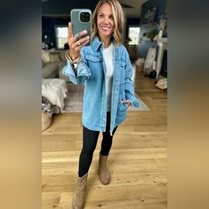 Wishlist Light Blue Jean Jacket